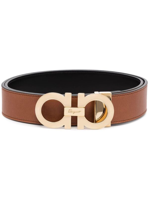Ferragamo Gancini leather belt