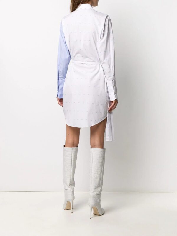 Off-White  pleated shirt dress - Image 4