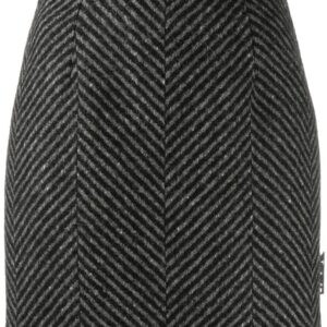 Off-White  diagonal-stripe mini skirt