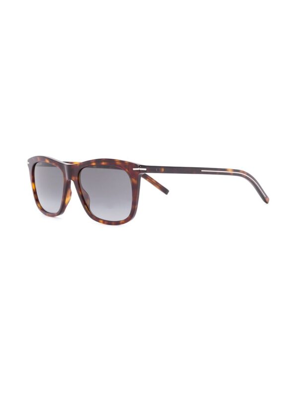 Dior Eyewear Black Tie rectangular-frame sunglasses - Image 2