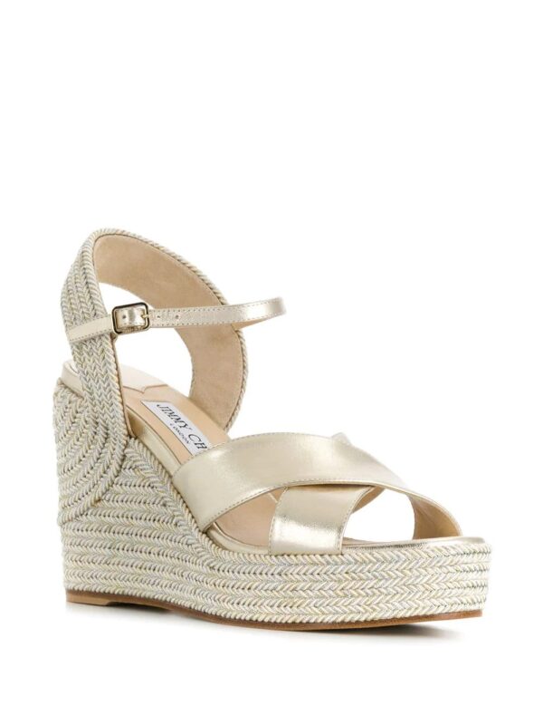Jimmy choo  Dellena 100mm espadrille wedges - Image 2