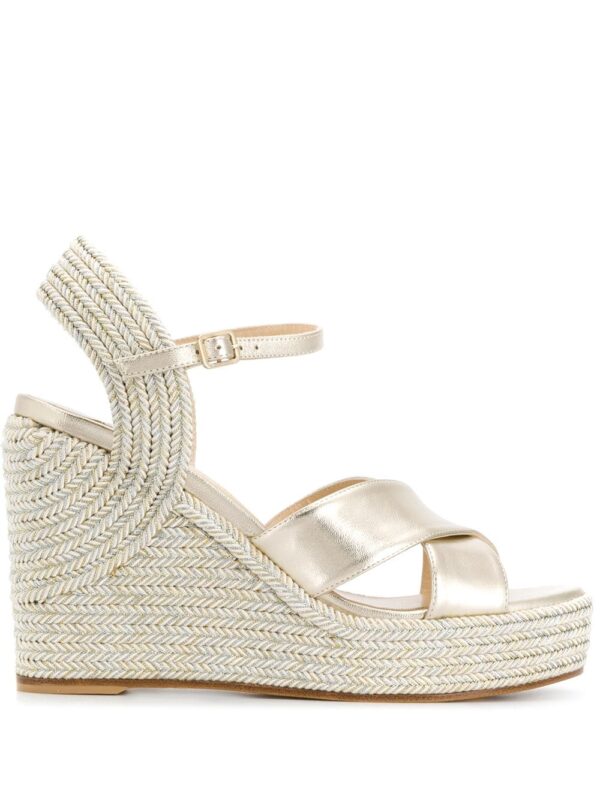 Jimmy choo  Dellena 100mm espadrille wedges