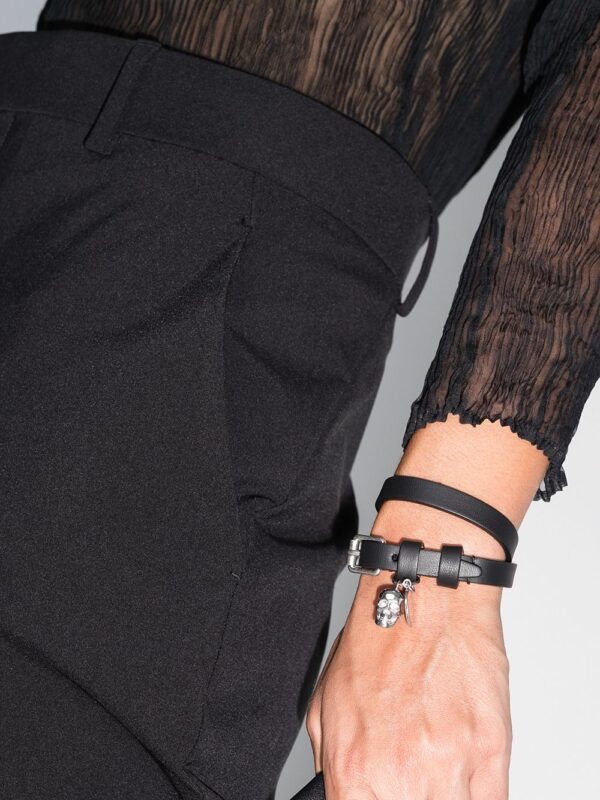 Alexander McQueen  double-wrapped bracelet - Image 2