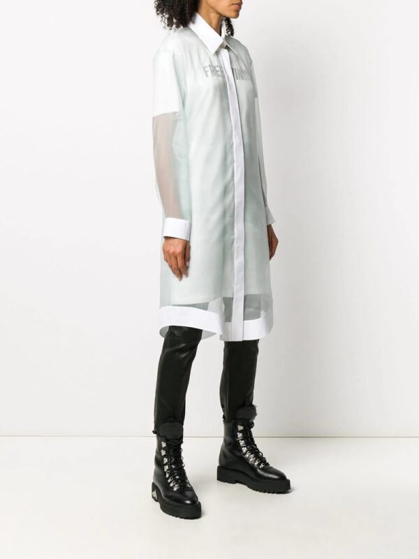 Off-White  Free Winona-print shirt dress - Image 3