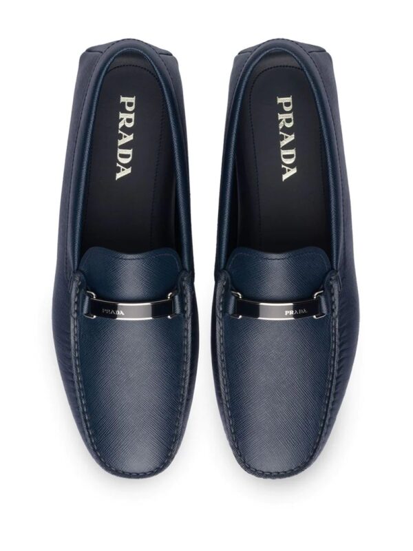 Prada  logo plaque driving loafers - Image 4