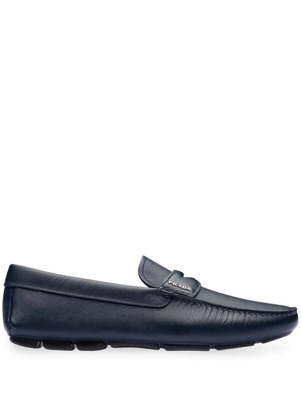 Prada  logo lettering driving loafers