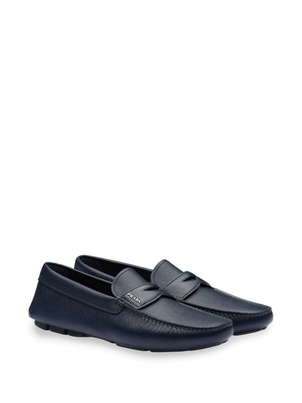 Prada  logo lettering driving loafers - Image 2