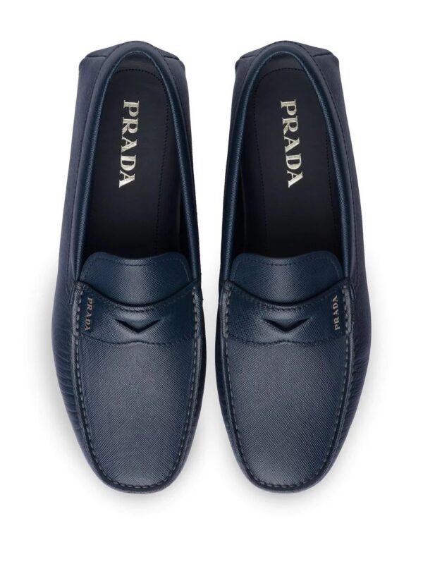 Prada  logo lettering driving loafers - Image 4