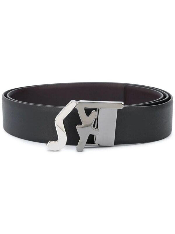 Ferragamo  logo-buckle leather belt
