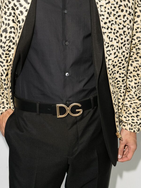 Dolce & gabbana DG logo-plaque buckle belt - Image 2