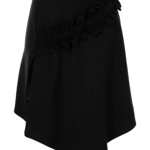 Off-White  gathered detail asymmetric skirt