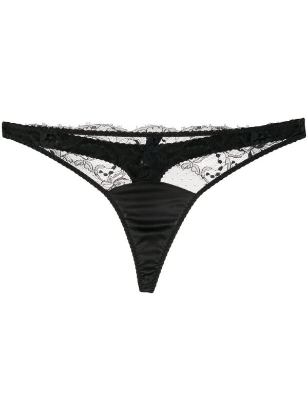 Fleur Of England  sheer lace thong