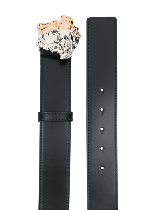 Versace Medusa buckle leather belt - Image 2