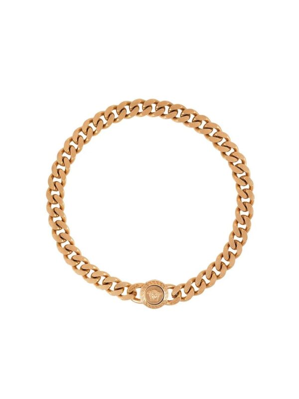 Versace  Medusa chain-link necklace
