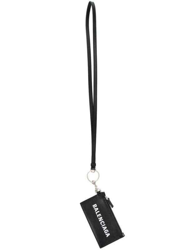 Balenciaga  lanyard zip pouch wallet