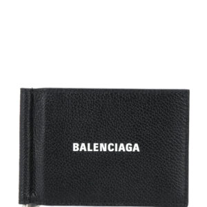 Balenciaga  money-clip foldover wallet