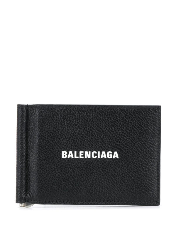 Balenciaga  money-clip foldover wallet