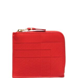 Comme Des Garçons Wallet  Intersection half-zip wallet