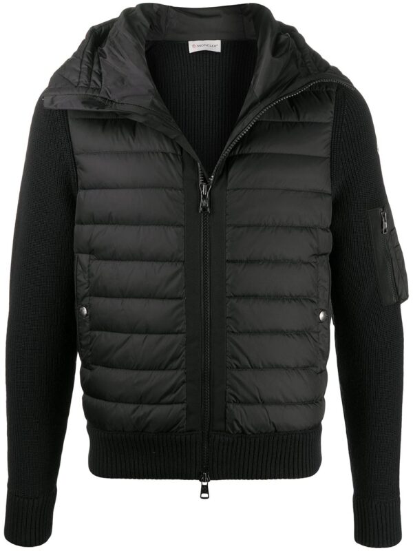 Moncler  padded-front hooded jacket