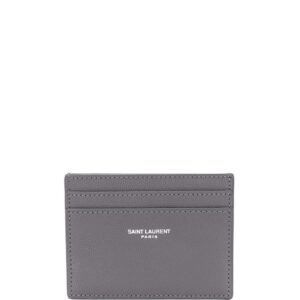 Saint Laurent  logo embossed cardholder