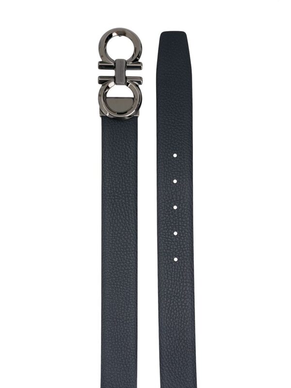 Ferragamo Gancini buckle leather belt - Image 2