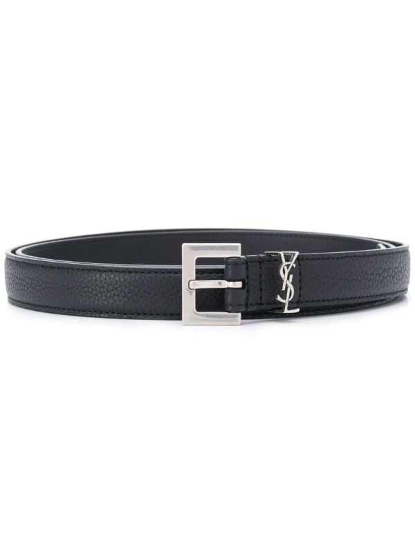 Louis Vuitton monogram appliqué adjustable belt