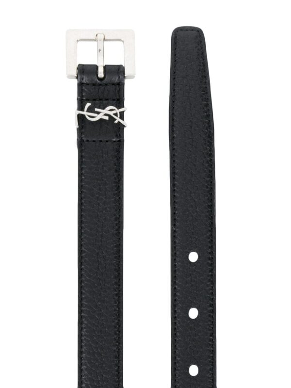 Louis Vuitton monogram appliqué adjustable belt - Image 2