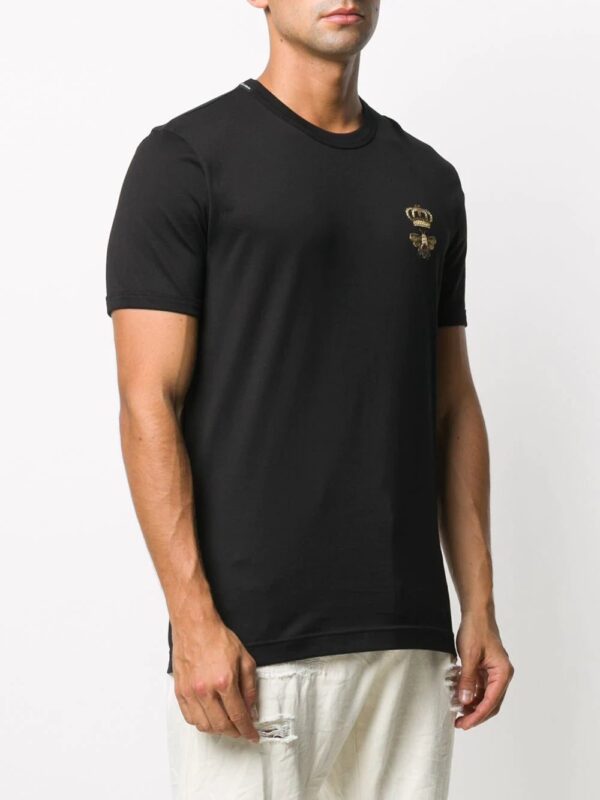 Dolce & gabbana  crown embroidered T-shirt - Image 3
