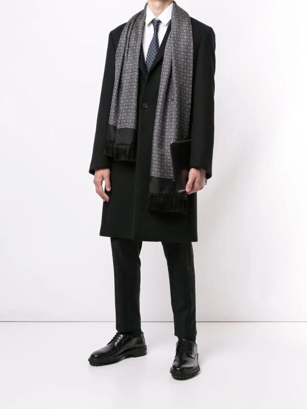 Dolce & Gabbana  silk fringed scarf - Image 2