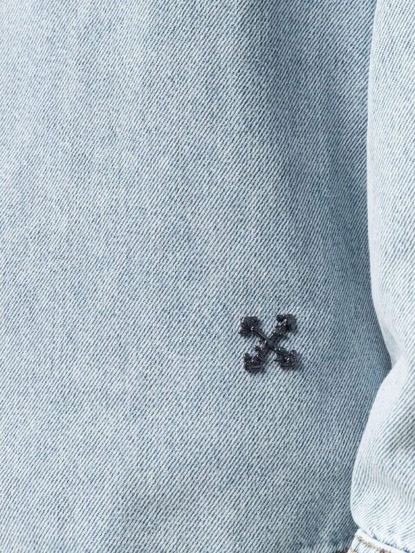 Off-White  Arrows-motif denim shirt - Image 4