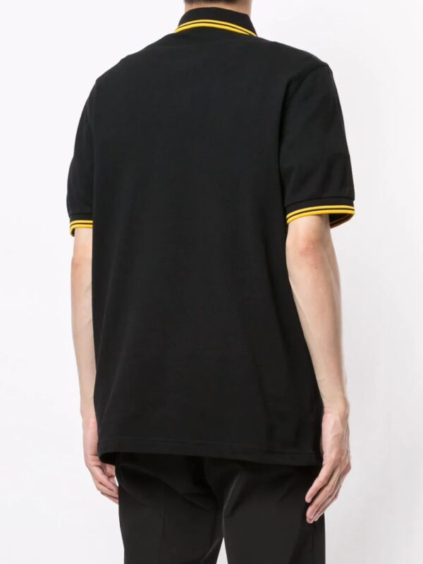 Fred Perry stripe-trim logo polo shirt. - Image 4