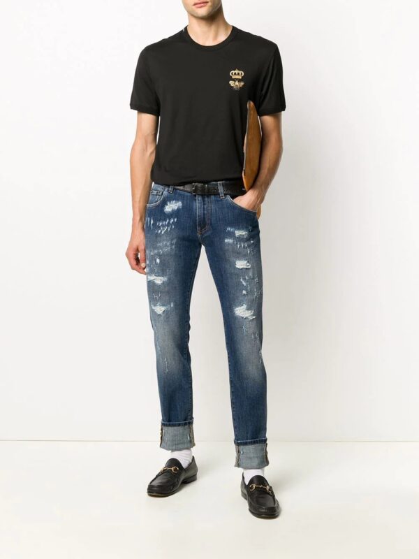 Dolce & Gabbana  distressed slim-fit jeans - Image 2