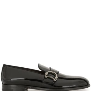 Dolce & Gabbana  baroque DG logo loafers