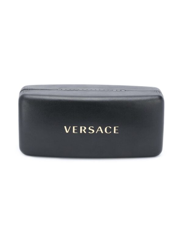 Versace Eyewear logo-detail tinted pilot sunglasses - Image 4