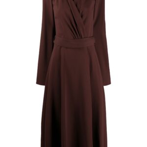 Dolce & Gabbana belted longuette dress