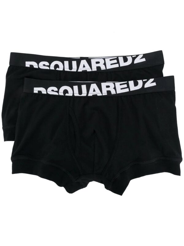 Dsquared2  angular logo boxer two-pack