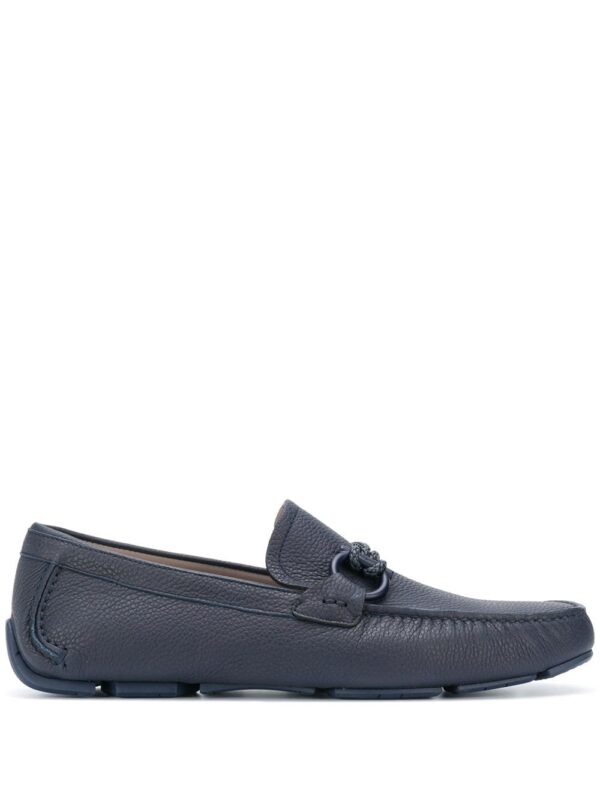 Ferragamo  Gancini moccasin driver shoes