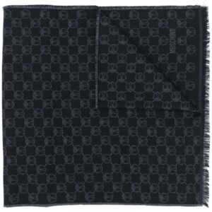 Moschino  logo-intarsia scarf
