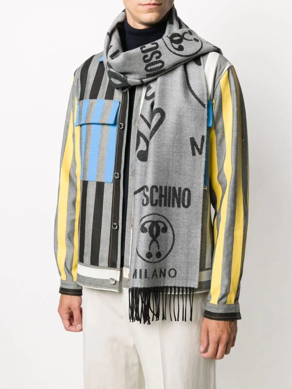 Moschino  woven logo scarf - Image 2