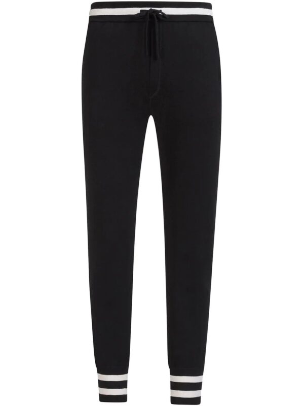 Dolce & Gabbana  striped drawstring track pants