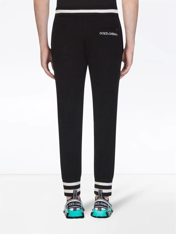 Dolce & Gabbana  striped drawstring track pants - Image 4
