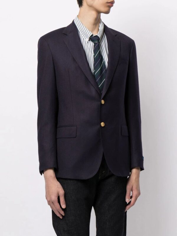 Polo Ralph Lauren  single-breasted wool blazer - Image 3