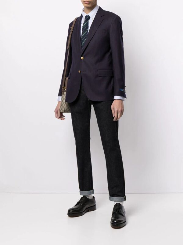 Polo Ralph Lauren  single-breasted wool blazer - Image 2