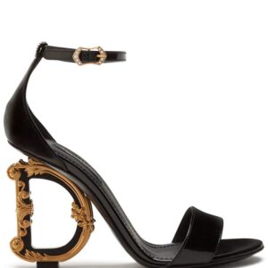 Dolce & gabbana  Baroque calfskin sandals