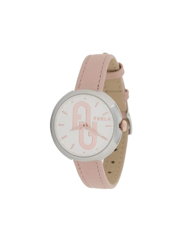 Furla  Bubble leather strap watch