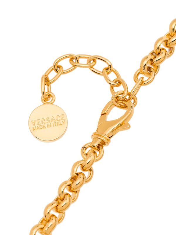 Versace  Icon Medusa crystal-embellished necklace - Image 4