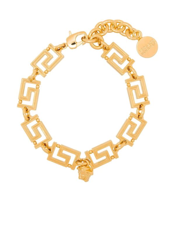 Versace  Greca Medusa detail bracelet