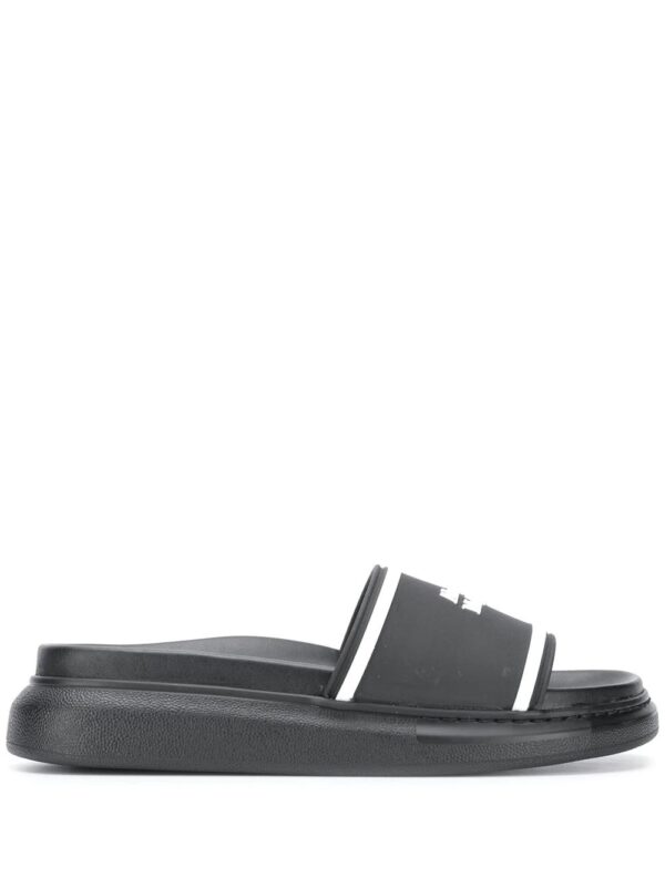 Alexander McQueen  Oversized Hybrid Signature slides
