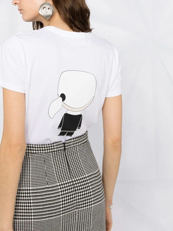 Karl Lagerfeld  Ikonik Karl T-shirt - Image 3
