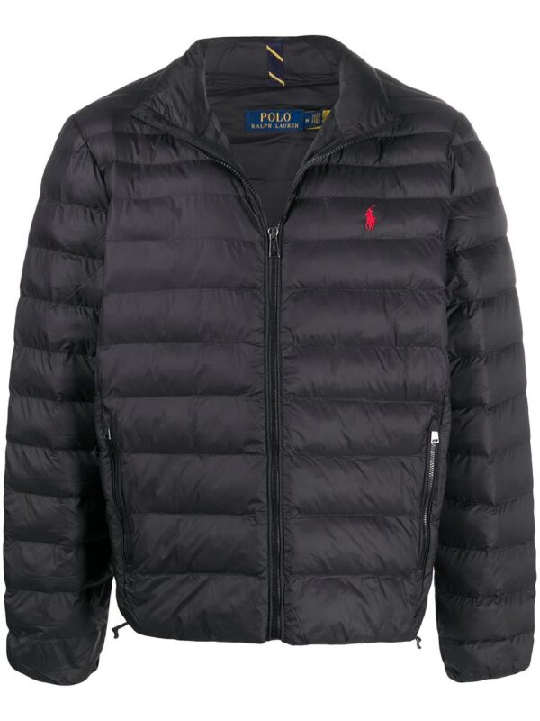Polo Ralph Lauren  logo-embroidered padded jacket